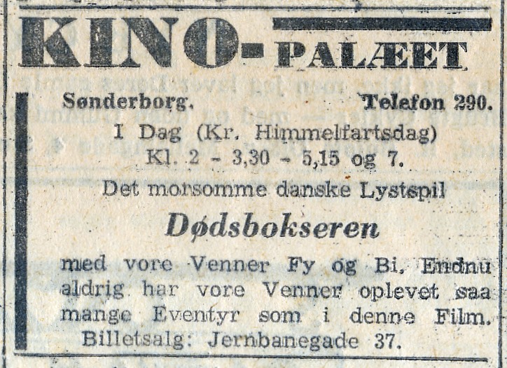 Annonce Kino-Palæet